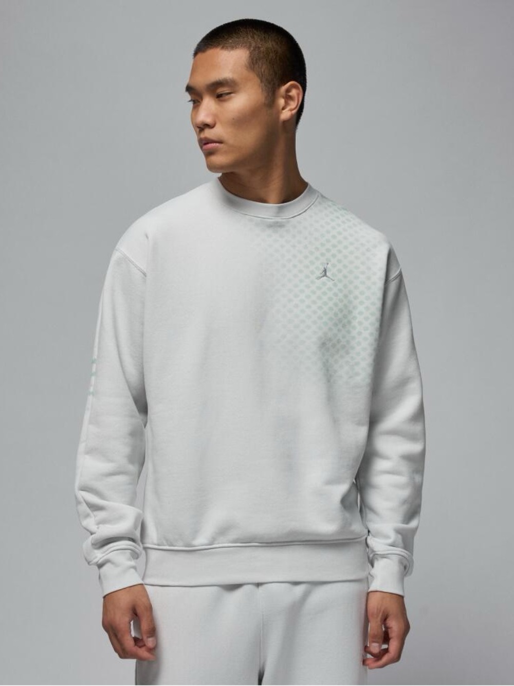 Nike JORDAN Flight Fleece "Lny" Crewneck Pullover HQ8825-025 Men’s Size XL New